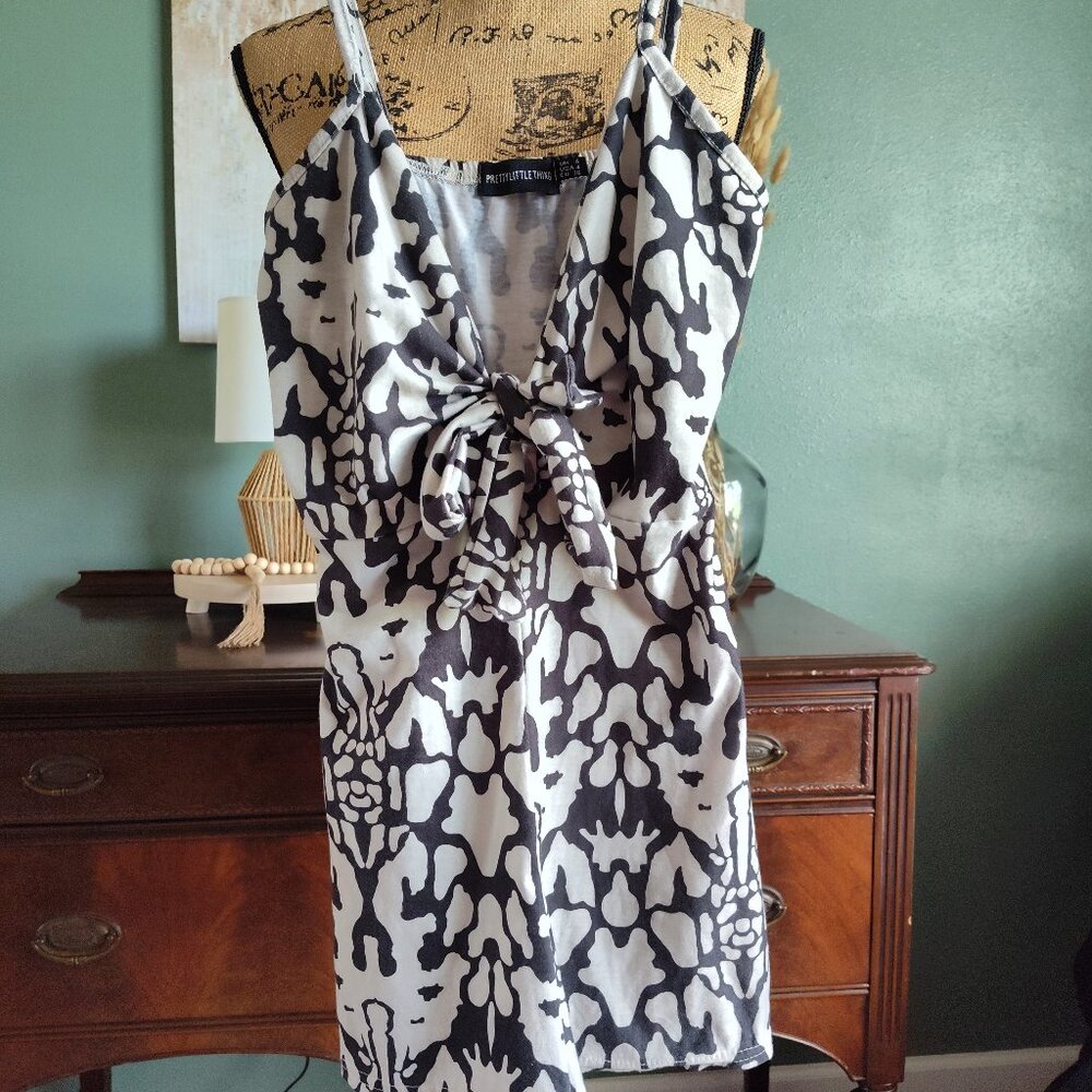 Black & White Romper